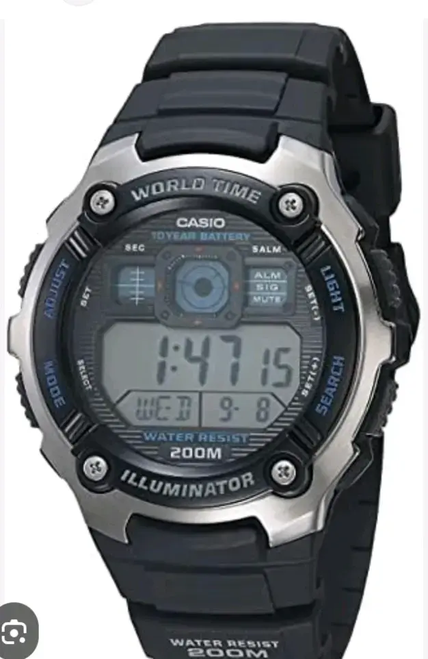 Reloj digital Casio resistente al agua - 3