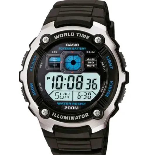 Reloj digital Casio resistente al agua - 4