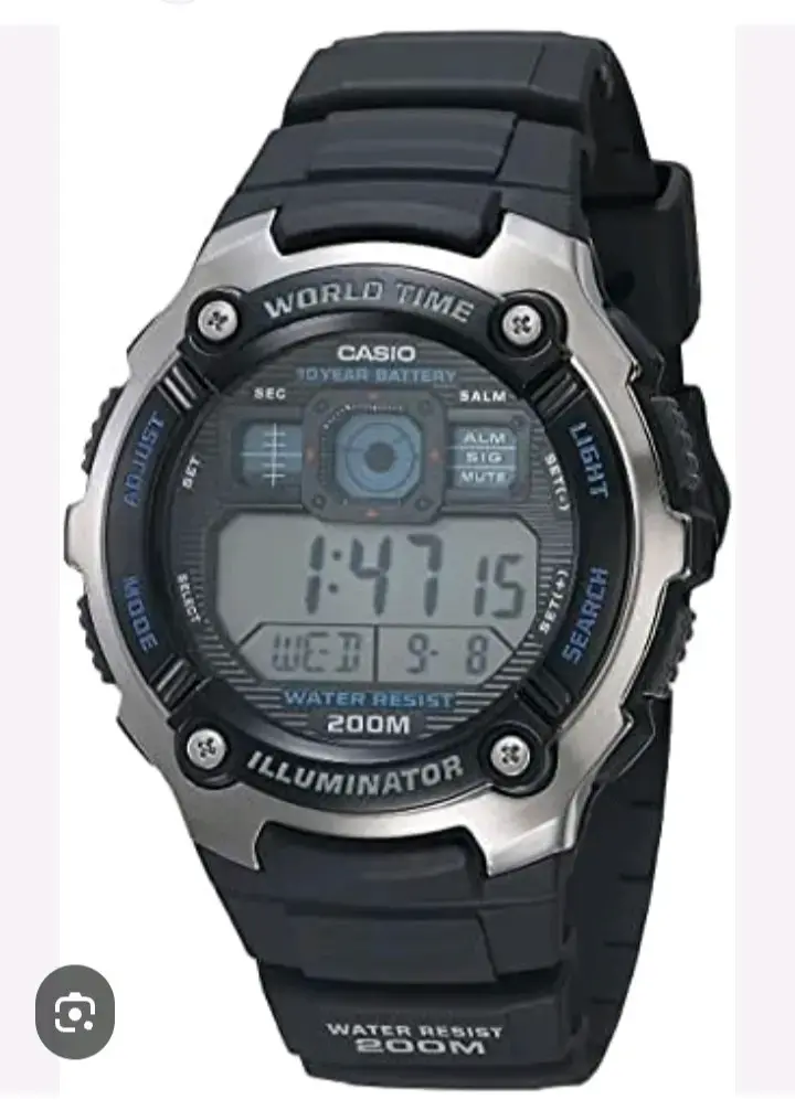 Reloj digital Casio resistente al agua - 5