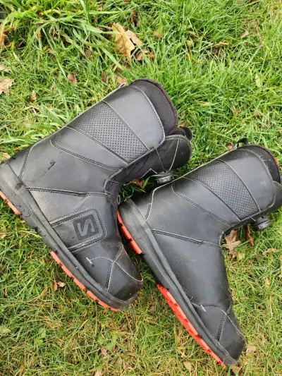 Botas de snowboard Salomon negras - miniatura 2