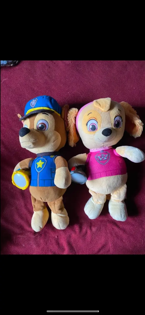 Peluche de gato gris con ojos grandes - 5