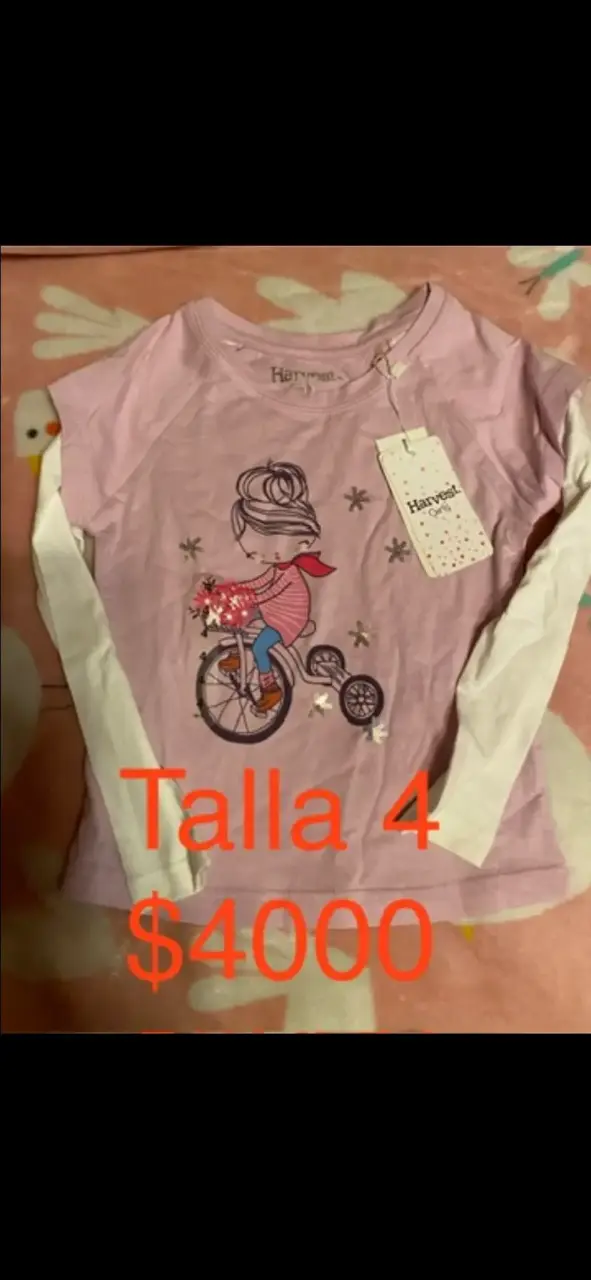 Polera morada Baby Limonada talla 2 - 2