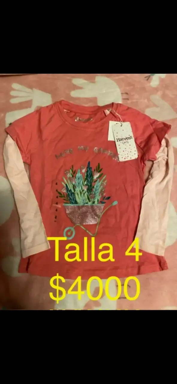 Polera morada Baby Limonada talla 2 - 3