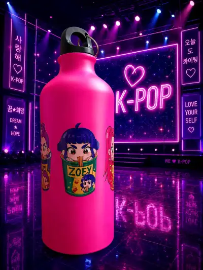 Botella mágica con diseño K-pop - miniatura 1