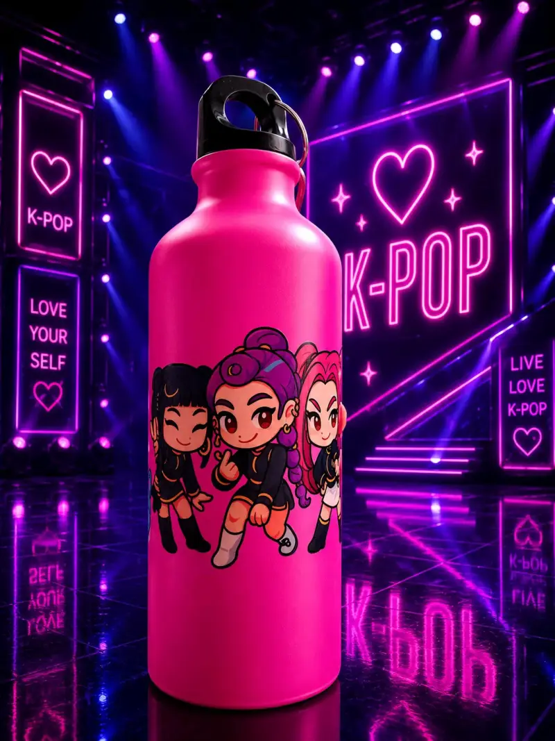 Botella mágica con diseño K-pop - 2