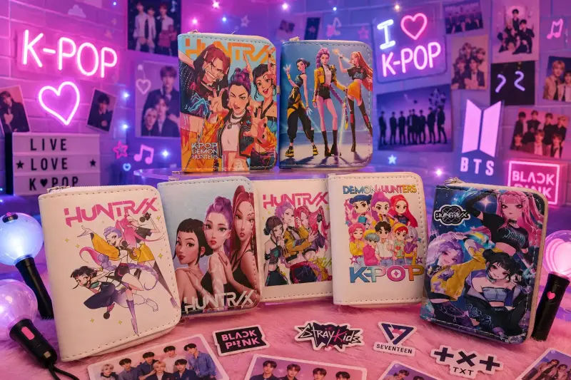 Billeteras K-Pop Demon Hunters