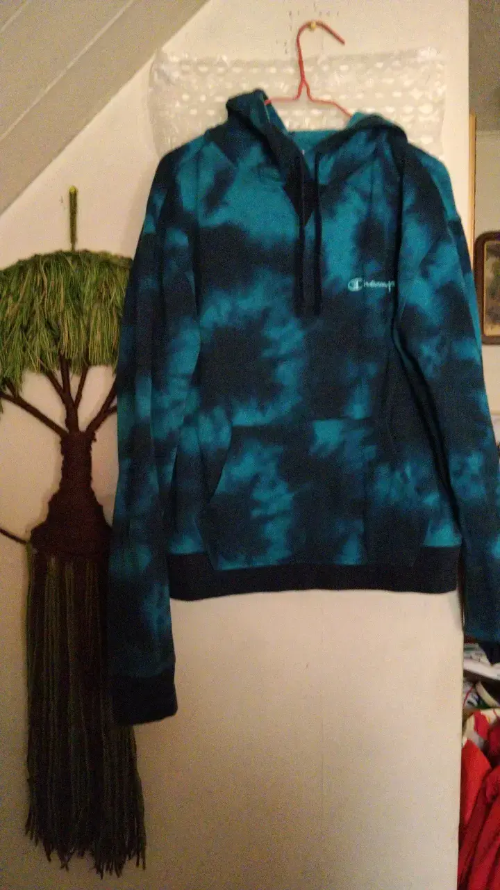 Polerón Champion tie-dye azul