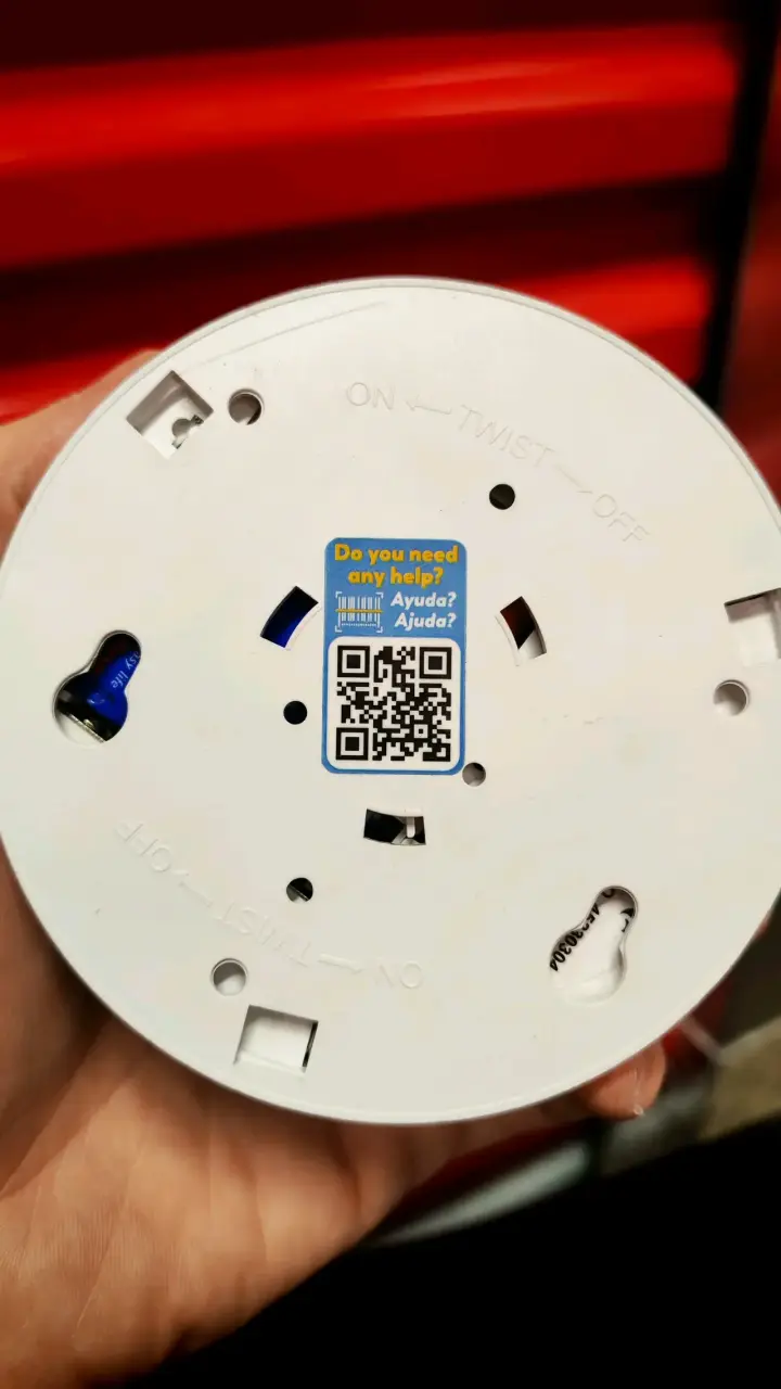 Detector de humo con pantalla LCD - 3