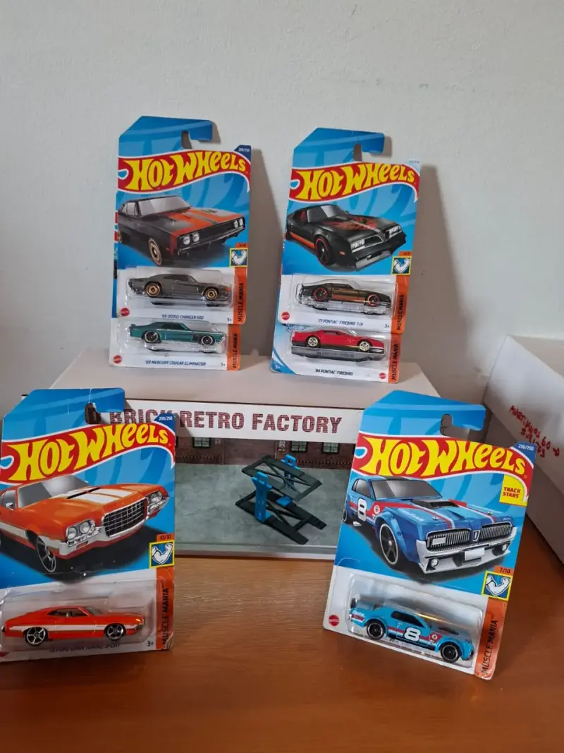 Set de autos Hot Wheels Muscle Mania - 2