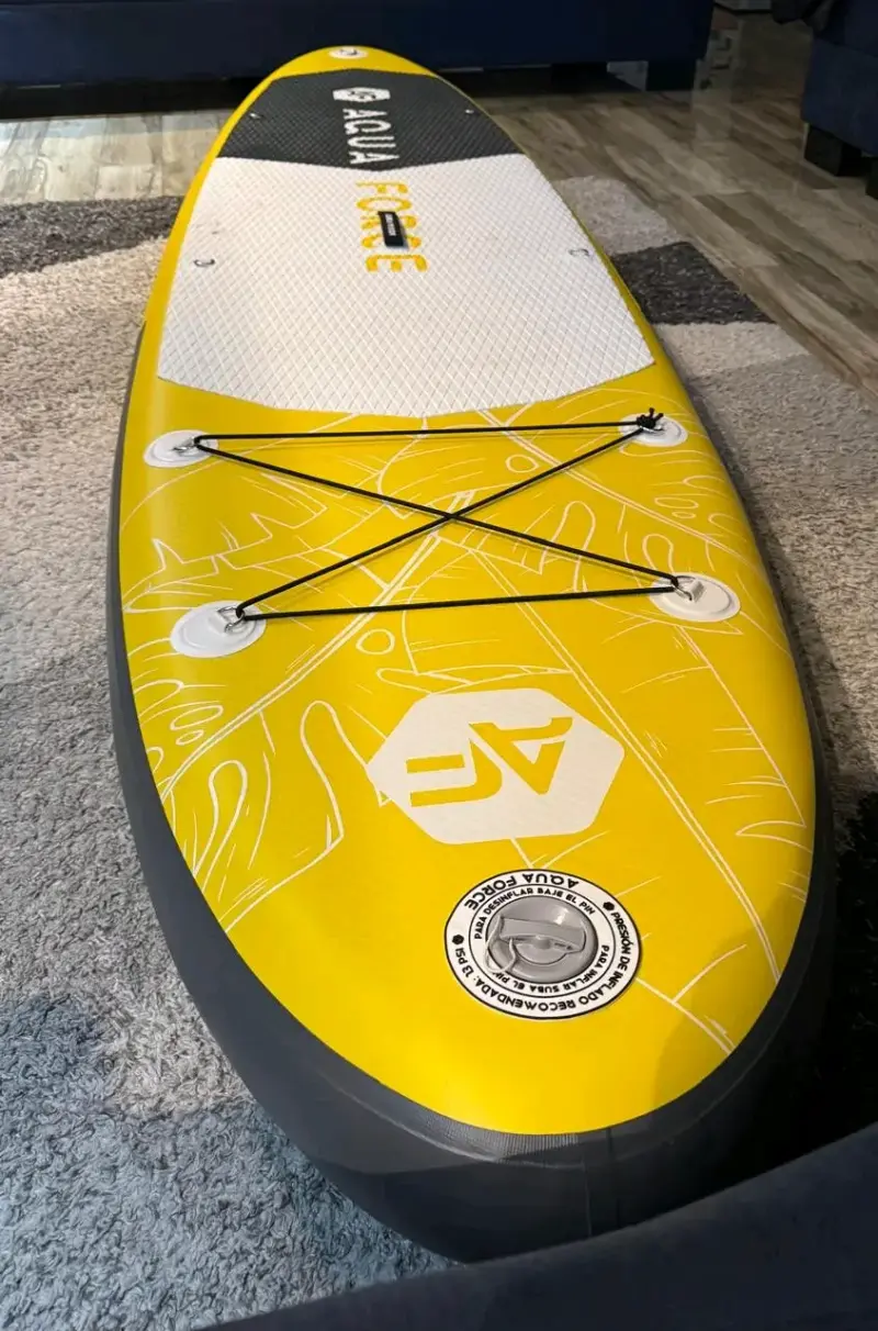 Tabla de paddle surf inflable Aqua Force amarilla - 1