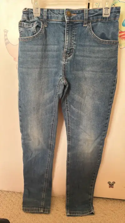 Jeans de mezclilla para niños colloky  138 cm - miniatura 2