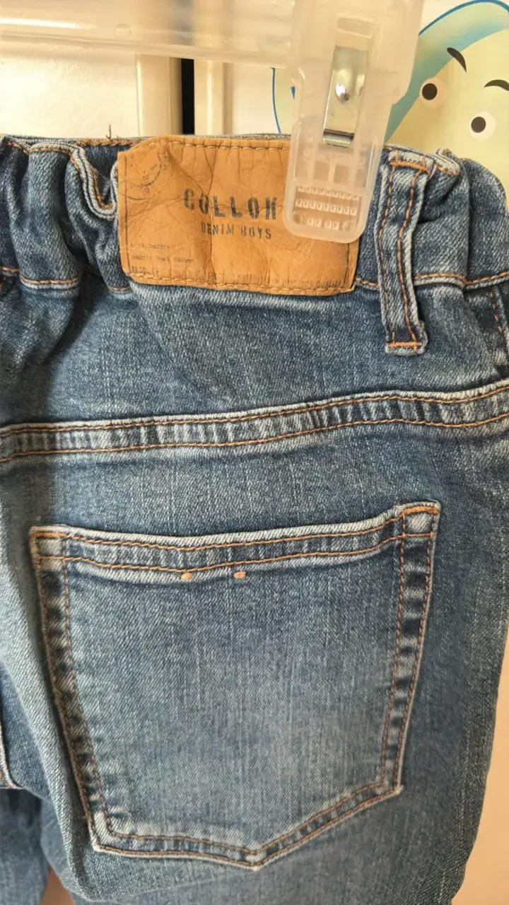Jeans de mezclilla para niños colloky 138 cm - 3