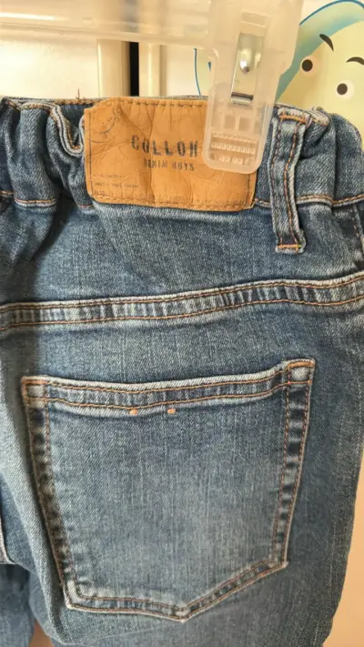 Jeans de mezclilla para niños colloky  138 cm - miniatura 3
