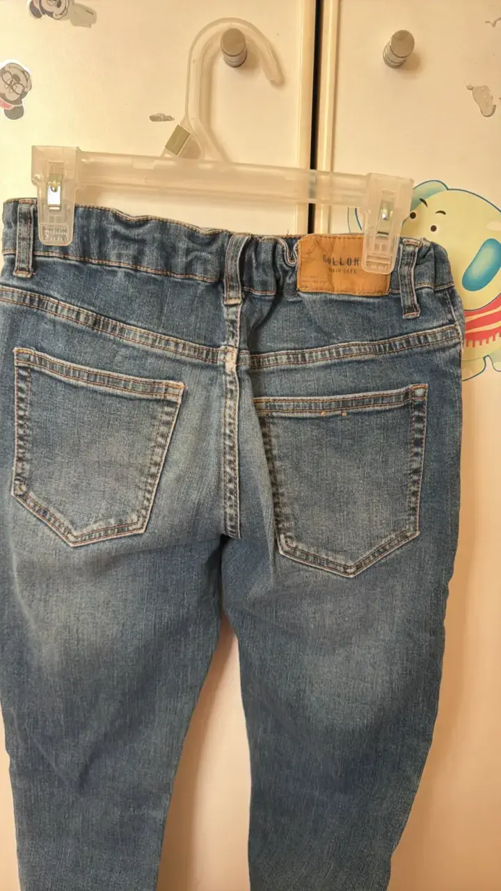 Jeans de mezclilla para niños colloky 138 cm - 4