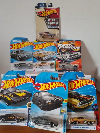 Set Muscle USA Hot Wheels + Stars Stripes - miniatura 1