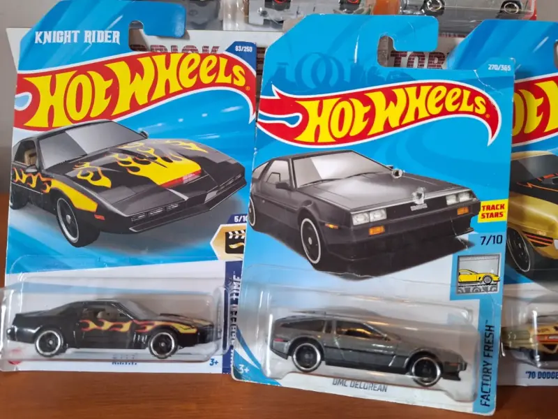 Set Muscle USA Hot Wheels + Stars Stripes - 4