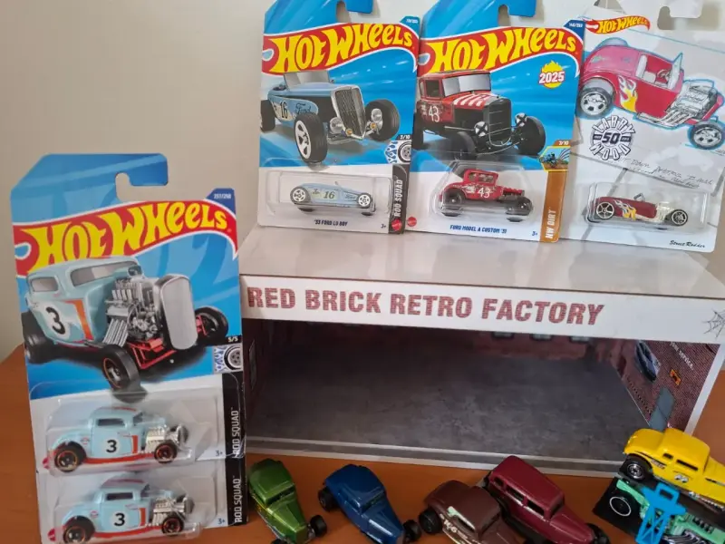 Set de autos Hot Wheels edición ´30s - 1