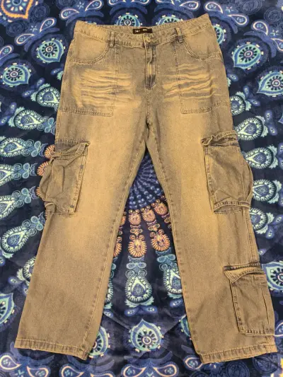 En Oferta!! Pantalón baggy 48 hombre - miniatura 1