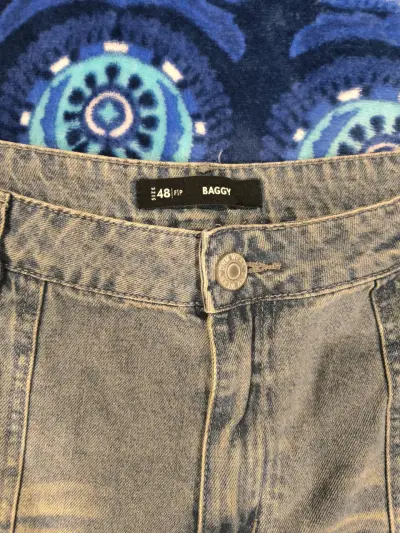 En Oferta!! Pantalón baggy 48 hombre - miniatura 2