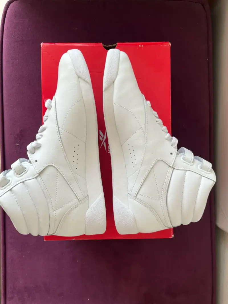 Zapatillas Reebok blancas de cuero - 5