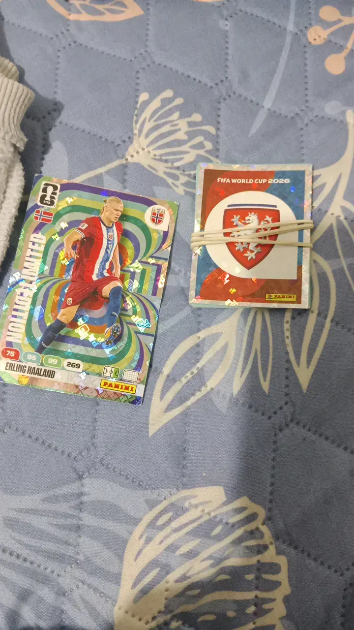 Se vende paquete de figuritas del mundia y tarjeta - 6