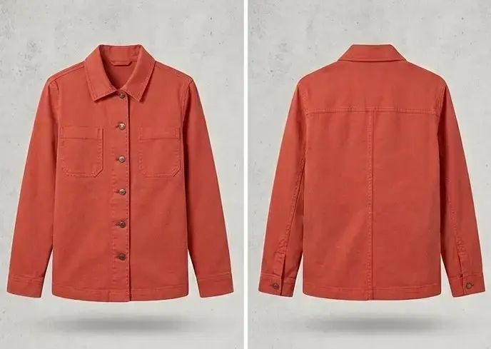 Chaqueta casual de algodón