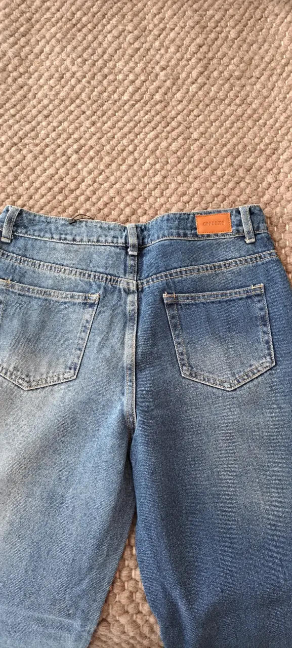 Jeans de mezclilla azul talla 40 - 5