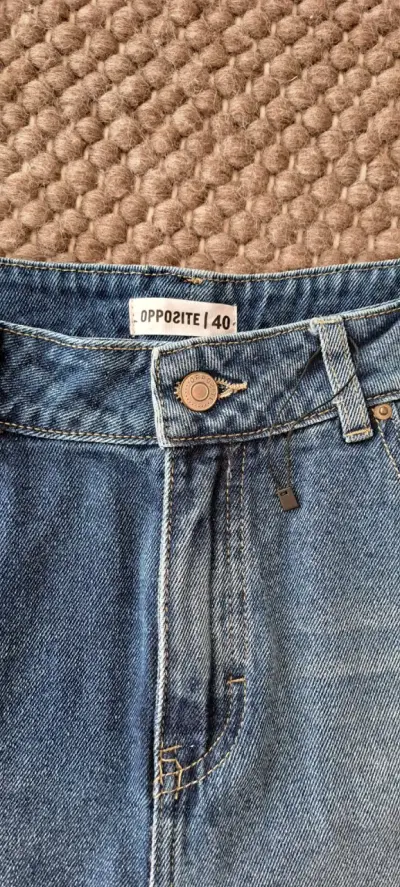 Jeans de mezclilla azul talla 40 - miniatura 6