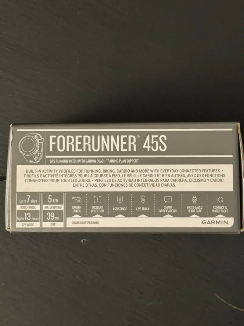 Garmin Forerunner 45S - 4