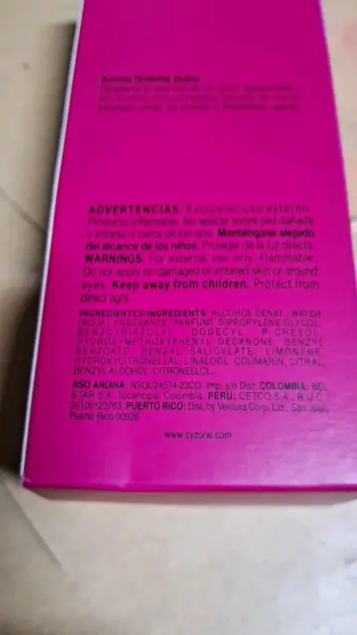 Perfume Cyzone Sweet Black Intense 50 ml - miniatura 5