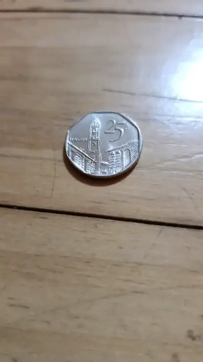 Moneda Antigua de Trinidad y Tobago 25 Cents - miniatura 2