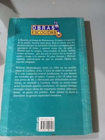 Libro Hamlet de William Shakespeare - miniatura 2