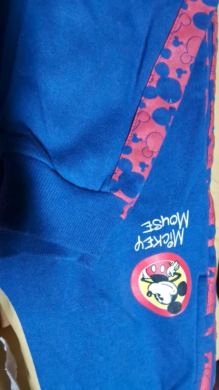 Pantalón infantil Mickey Mouse azul - 1
