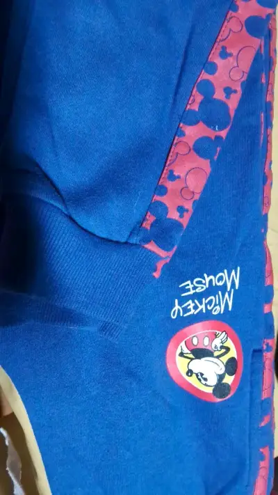 Pantalón infantil Mickey Mouse azul - miniatura 1