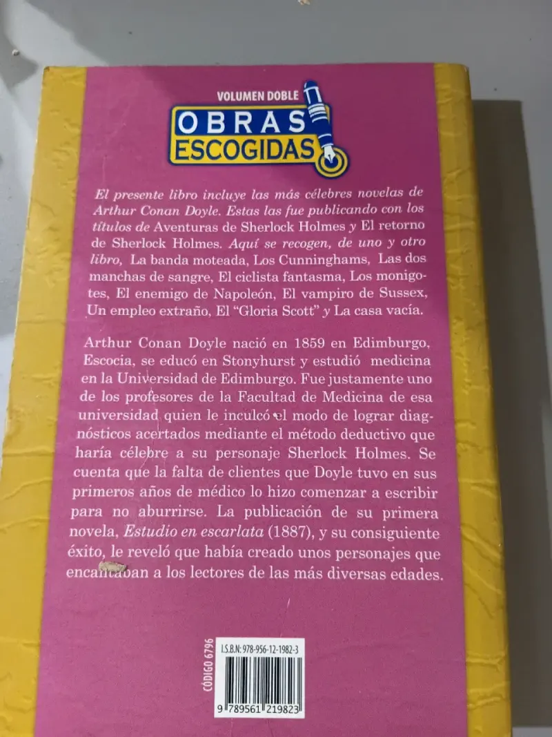 Libro Las Aventuras de Sherlock Holmes - 2