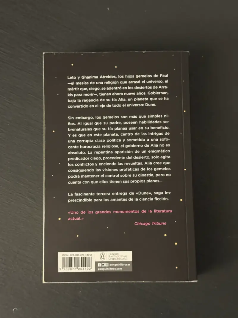 Libro Hijos de Dune - 3
