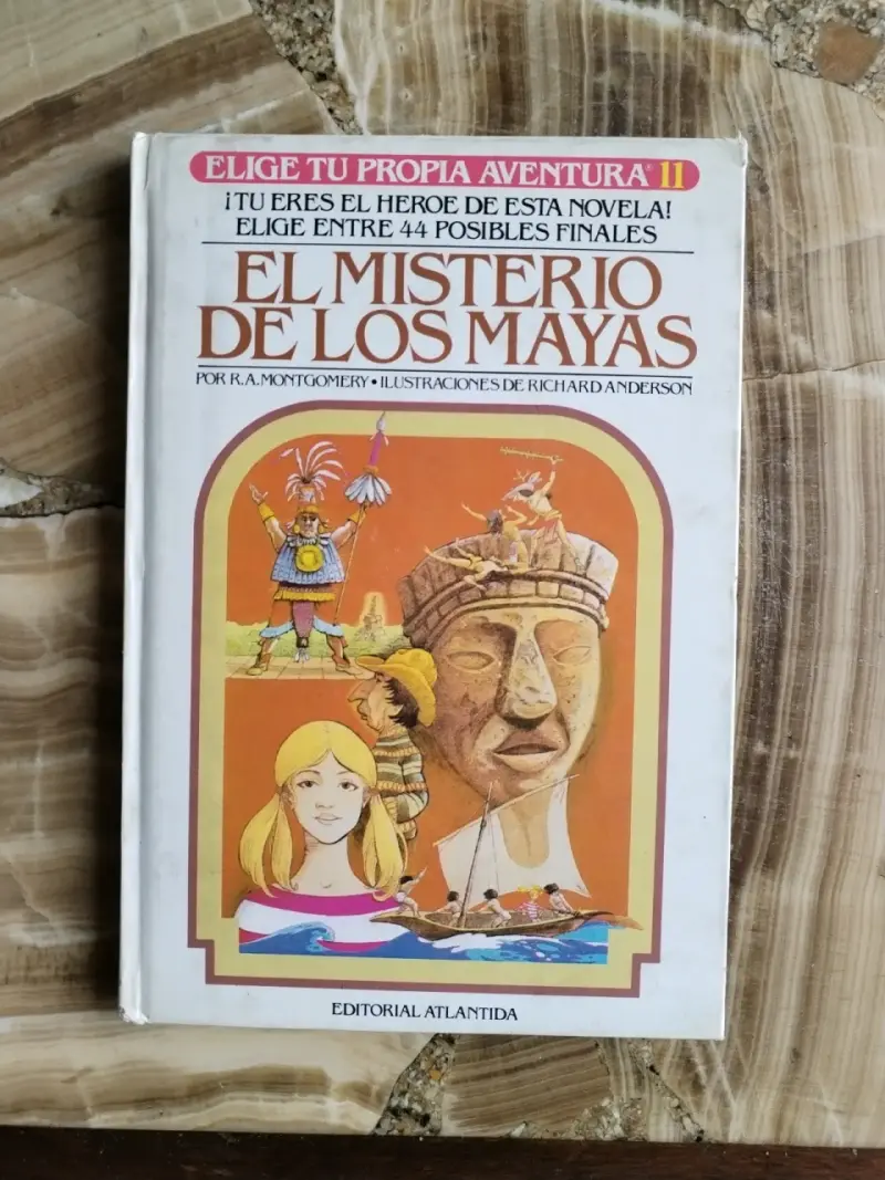 Libro Elige Tu Propia Aventura: El Misterio de los Mayas - 1