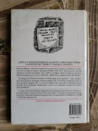 Libro Elige Tu Propia Aventura: El Misterio de los Mayas - miniatura 2