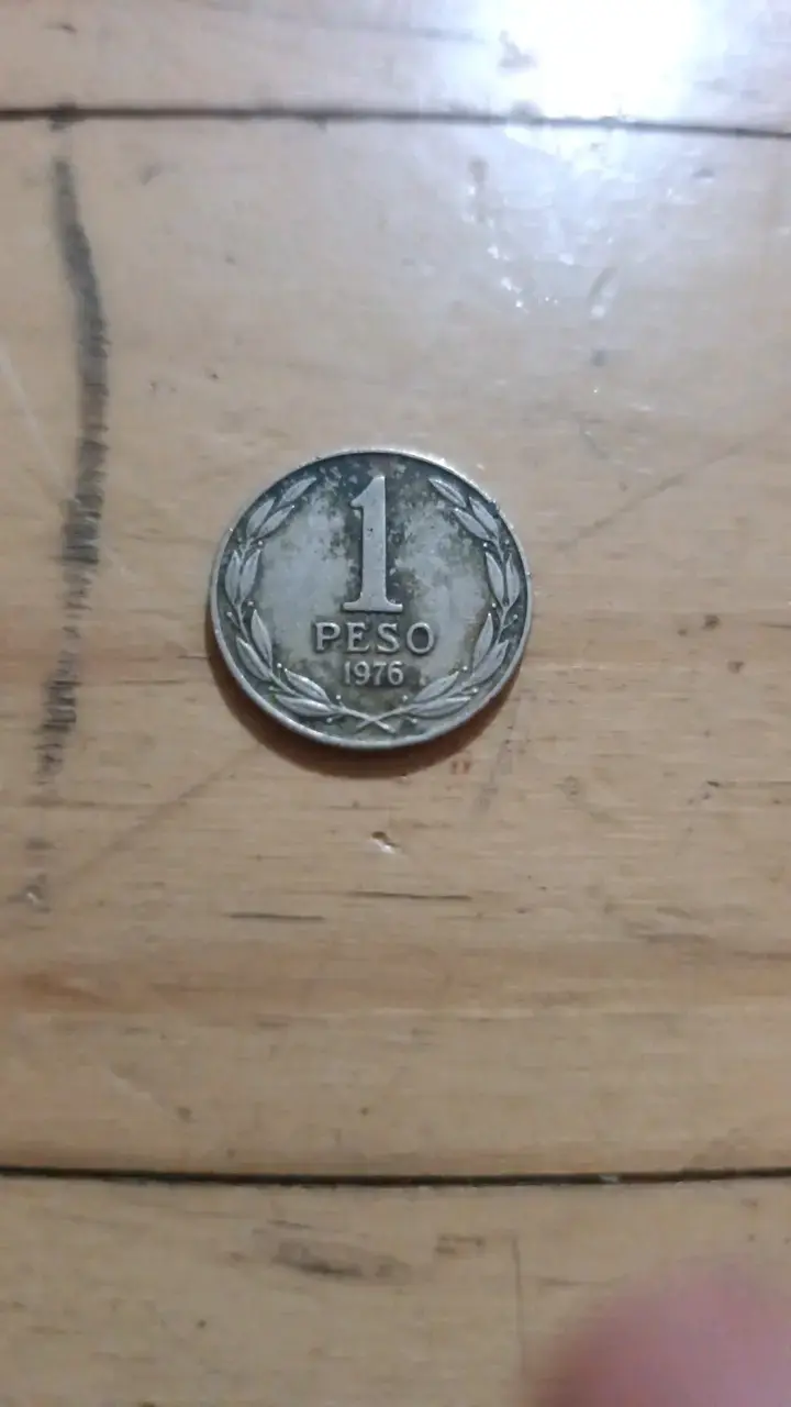 Moneda antigua de Chile con diseño histórico - 3