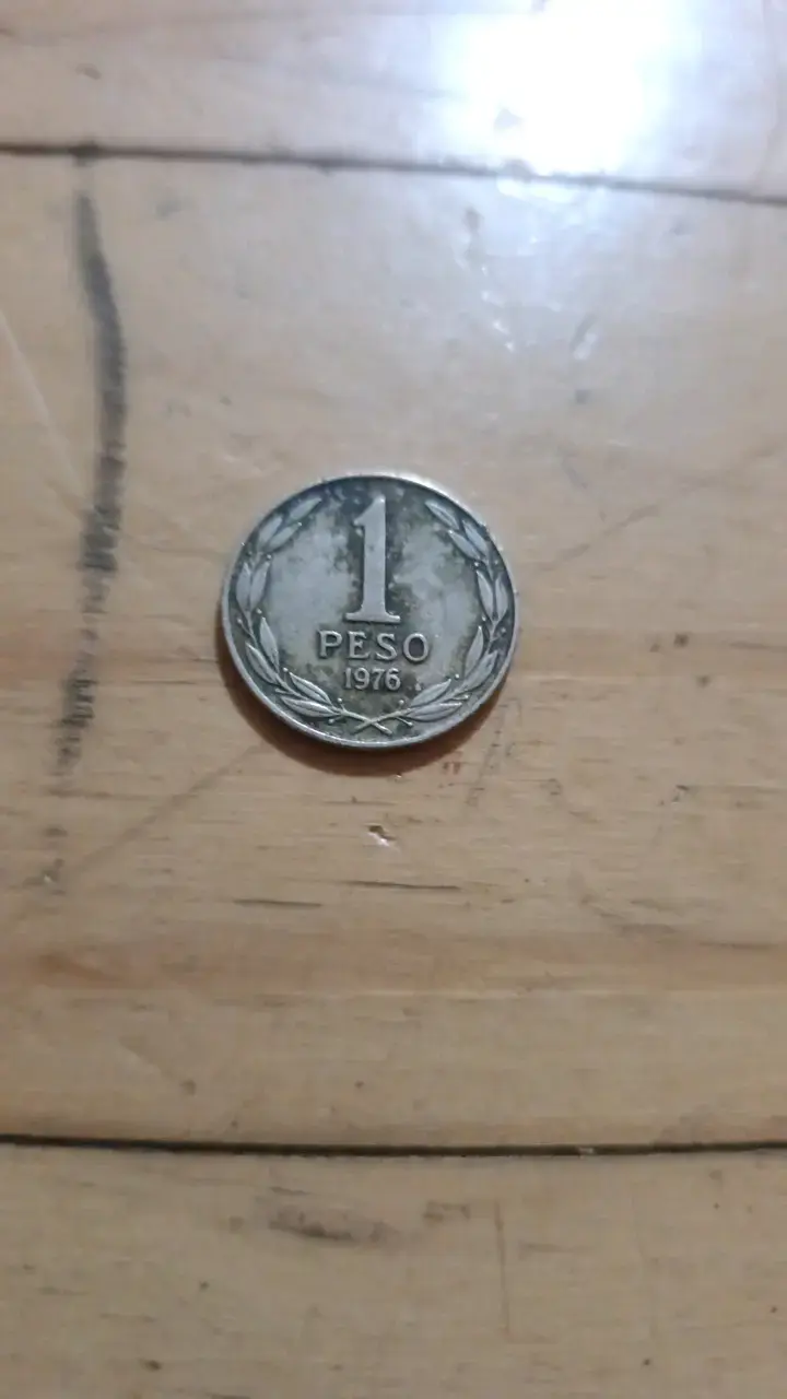 Moneda antigua de Chile con diseño histórico - 4