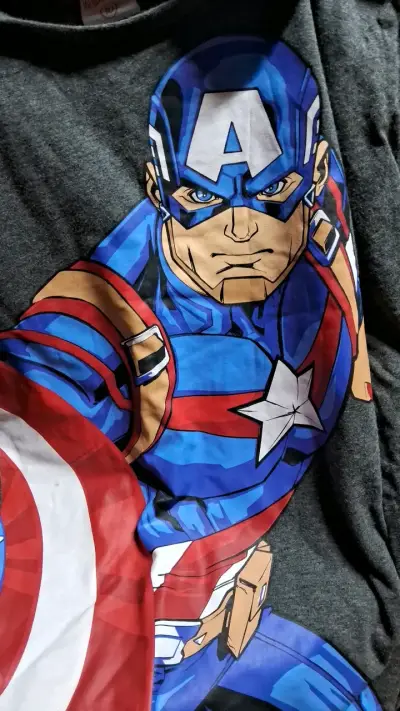 Camiseta  de Capitán América para hombre - miniatura 4