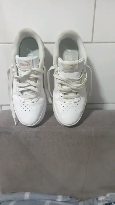 Zapatillas blancas Puma casuales para hombre - miniatura 3