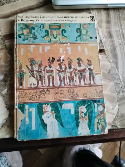 Libro 'Los Muros Pintados de Bonampak' de Alejandro Lipschütz - miniatura 1