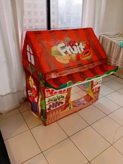 Casa de juegos infantil temática de frutas - miniatura 1