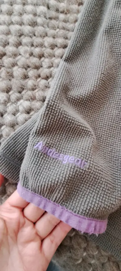 Poleron Andegear gris y lila - miniatura 3