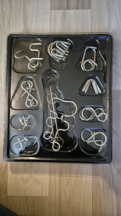 Set juego de ingenio de metal - miniatura 1