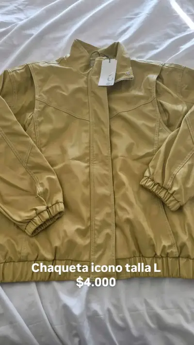 Chaqueta beige Icono talla L oversize - miniatura 1
