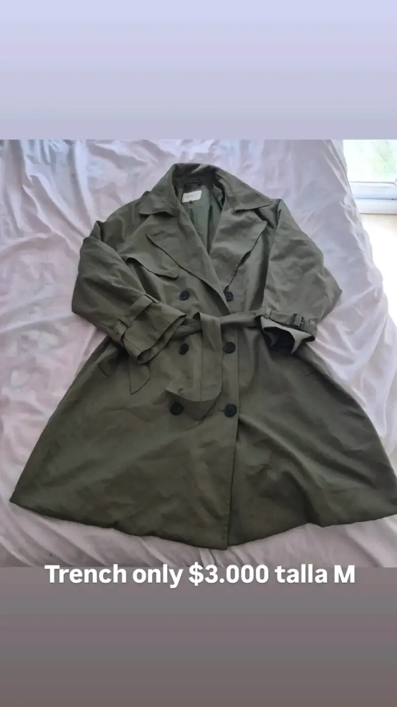 Chaqueta beige Icono talla L oversize - 6
