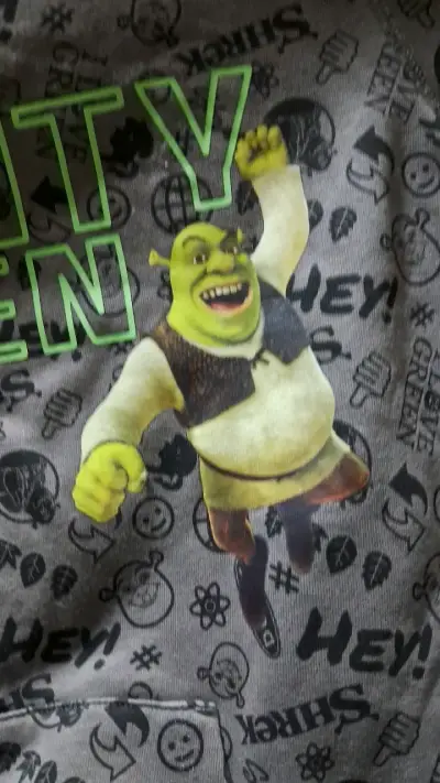 Polerón infantil Shrek Mighty Green - miniatura 3