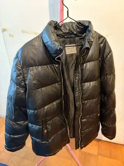 Chaqueta acolchada negra para mujer talla M - miniatura 2